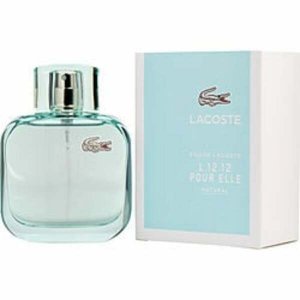 Lacoste 281983 Eau De  L.12.12 Pour Elle Natural By  Edt Spray 3 Oz Fo