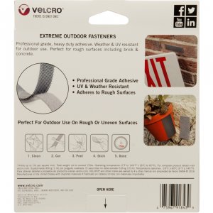 Velcro VEK 91843 Velcroreg; Brand Extreme Outdoor Tape, 10ft X 1in Rol