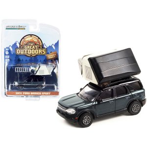 Greenlight 38010SET 1969 Plymouth Satellite Station Wagon Blue Metalli