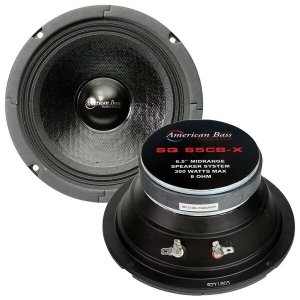 American SQ65CB -x 6.5 (sold Each) Closed Back Midrange Speaker