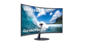 Samsung C32T550FDN 32  T55  Fullhd 1920x1080 Vga Hdmi Dp Lcd Led Curve