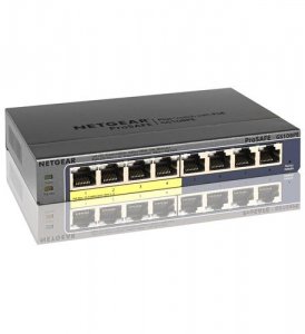 Netgear NET-GS108PE-300NAS Prosafe 8-port Gigabit Plus Switch 4 X 1010