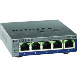 Netgear NET-GS105E-200NAS Gs105e-200nas Prosafe Plus 5-port Gigabit Et