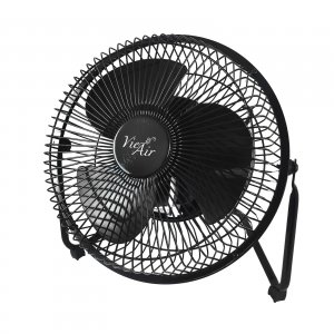 Vie VA-8PB 8 Inch High Velocity Metal Desk And Floor Fan