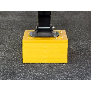 Camco 44512 Fasten Leveling Blocks Wt-handle - 2x2 - Yellow 10-pack