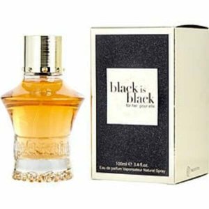 Nuparfums 366522 Black Is Black Pour Elle  By  Eau De Parfum Spray 3.4