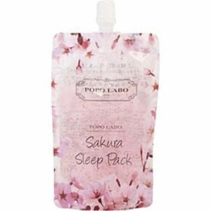 Le 392914 Popo Labo Sakura Sleep Pack Gel Facial Mask - 120g