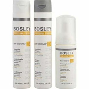 Bosley 342178 By  Hc_gift Set-3 Piece - Bos Defense Nourishing Shampoo