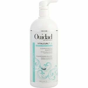 Ouidad 340790 By   Vitalcurl Plus Clear  Gentle Daily Shampoo 33.8 Oz 