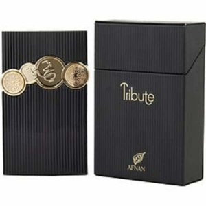 Afnan 354216 Tribute Black By  Perfumes Eau De Parfum Spray 3.4 Oz For