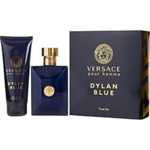 Versace 294526 Dylan Blue By Gianni  Edt Spray 3.4 Oz  Shower Gel 3.4 