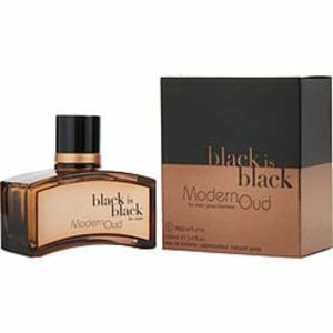 Nuparfums 353833 Black Is Black Modern Oud By  Edt Spray 3.4 Oz For Me