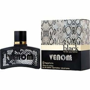 Nuparfums 337256 Black Is Black Venom By  Edt Spray 3.4 Oz For Men