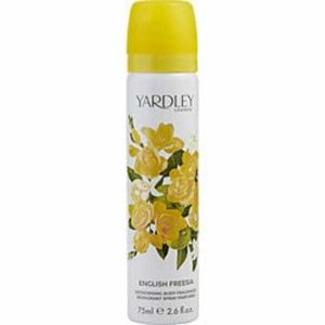 Yardley 307819 Yardley By Yardley English Freesia Body Spray 2.6 Oz Fo