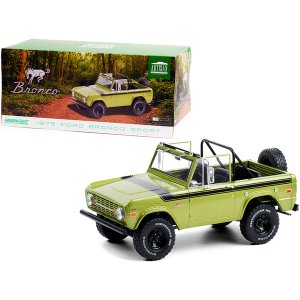 Greenlight TLM-19100IP 1975 Ford Bronco Sport Medium Green Glow With B