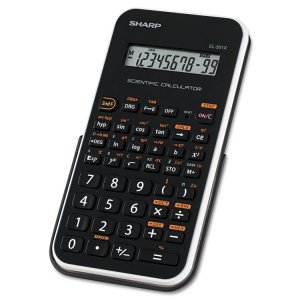 Sharp SHREL501X2BWH Calculator,scientific,bk