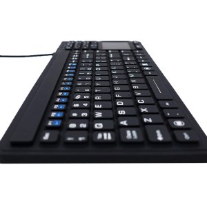 Accesschannel KB-912BL Solidtek Ack-912u Standard Usb Kb. Black Wbackl