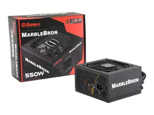 Accesschannel EMB550AWT Enermax Marblebron  550w Power Supply, 80 Plus