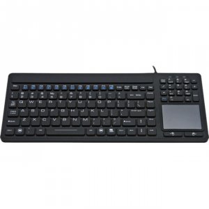 Accesschannel KB-IKB107 Solidtek Jh-ikb107 Mini Silicon Usb Kb. Black,