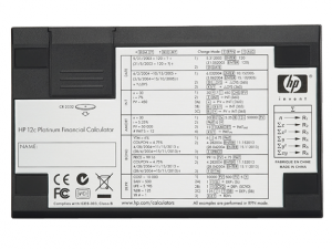 Royal HP12CPLAT#INT Royal 12cplat Financial Calculator