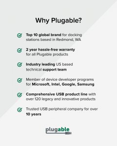 Plugable UGA-DP-S Plugable Usb3 Usbc - Dp Graphics Adapter