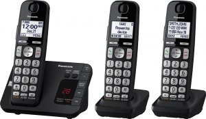 Panasonic 5BU576 Kx-tge433b Dect 6.0 Plus 1.90 Ghz Cordless Phone - Bl