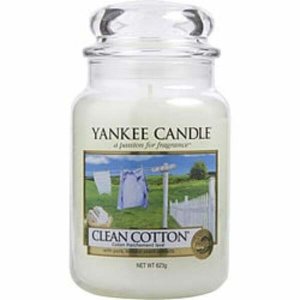 Yankee 275384 By  Clean Cotton Scented Large Jar 22 Oz For Anyone