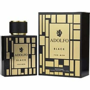 Adolfo 324014 Adolfo Black By  Edt Spray 3.4 Oz For Men