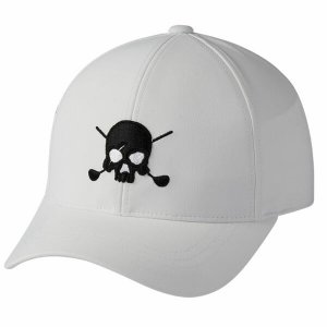 Volvik 8206 Skull Edition Hat White