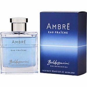 Baldessarini 412115 Ambre Eau Fraiche By  Edt Spray 3 Oz For Men