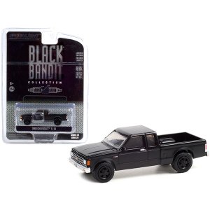 Greenlight 28070SET 1988 Chevrolet S-10 Extended Cab Pickup Truck Blac