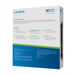 Linksys E2500-4B E2500 Wifi Router N600