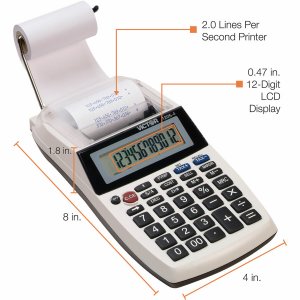 Victor 1205-4 Victor 1205-4 12 Digit Portable Palmdesktop Commercial P