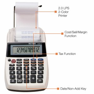 Victor 1205-4 Victor 1205-4 12 Digit Portable Palmdesktop Commercial P