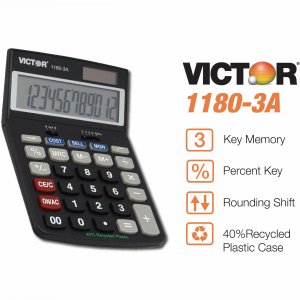 Victor 11803-A Victor  Business Calculator - Easy-to-read Display, Aut