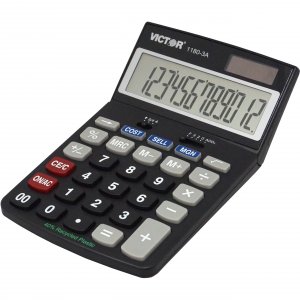 Victor 11803-A Victor  Business Calculator - Easy-to-read Display, Aut