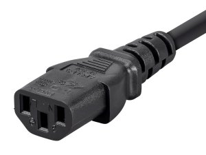 Monoprice 24192 Extension Cord - Iec 60320 C14 To Iec 60320 C13_ 14awg