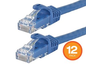 Monoprice 41813 Flexboot Cat6 Ethernet Patch Cable - Snagless Rj45_  5