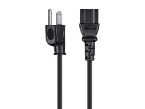 Monoprice 39789 Power Cord - Nema 5-15p To Iec 60320 C13_ 14awg_ 15a18