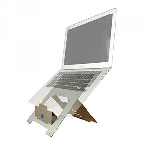 Rgo RGORISTSI R-go Riser Flexible Laptop Stand, Adjustable, Silver, Ta