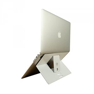 Rgo RGORIATWH R-go Riser Attachable Laptop Stand, Adjustable, White, T