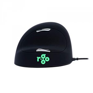 Rgo RGOBRHEMLL R-go He Break Mouse, Enomic Mouse,  Anti-rsi Software, 