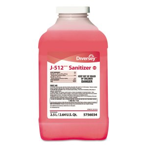 Diversey 5756034 Sanitizer,j-512,no Rinse