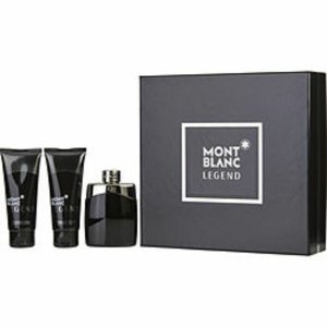 Mont 257481 Legend By  Edt Spray 3.3 Oz  Aftershave Balm 3.3 Oz  All O