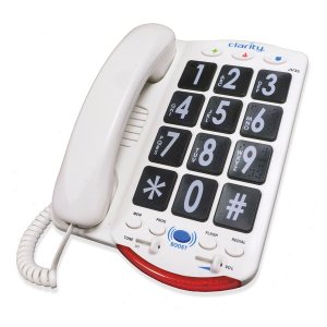 Clarity JV-35B Jv35 Big Button In. Braillein. Phone With Talk-back Num