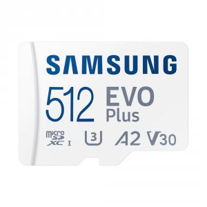 Samsung MB-MC512K Mb-mc512kaam 512gb Evo Plus Microsd Memory Card W Ad