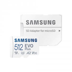 Samsung MB-MC512K Mb-mc512kaam 512gb Evo Plus Microsd Memory Card W Ad