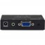 Startech YB3430 2x1 Vga + Hdmi To Vga Converter Switch W Priority Swit