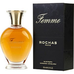 Rochas 118587 Femme  By  Edt Spray 3.3 Oz For Women