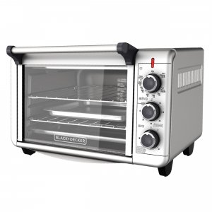 Black TO3000G-T Black + Decker Convection Countertop Oven In Stainless